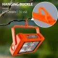 Outdoor Portable Led Solar Floodlight – Rechargeable 500w Spotlight Lantern For Camping, Emergency & Search Lighting