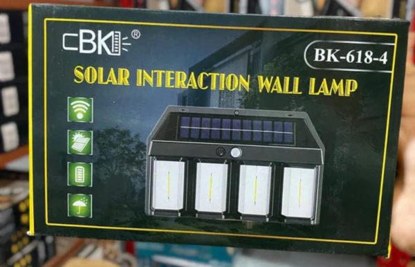 Solar Interaction Wall Lamp Bk-618-4