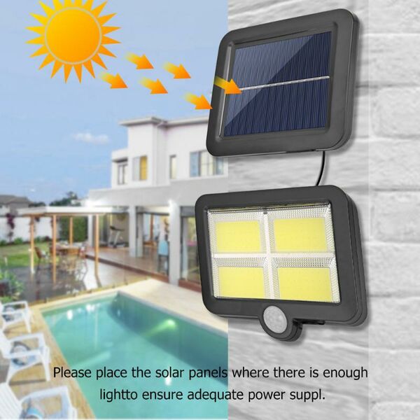 Solar Street Led Sensor Light Wall Lamp