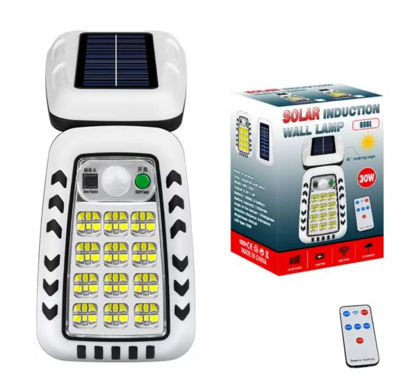 Waterproof Solar Induction Wall Lamp | Outdoor Night Light